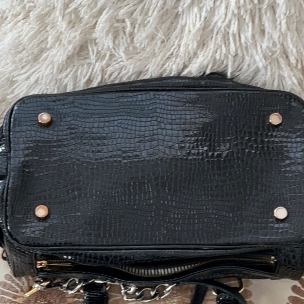 Rebecca Minkoff Black Leather Patton Purse - Picture 6 of 6
